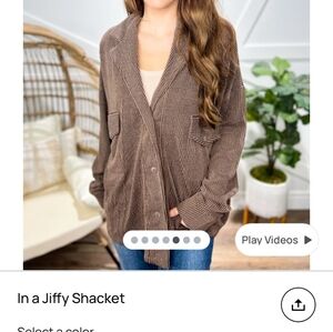 Blumix Brown Corduroy Jacket